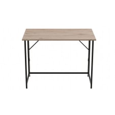 Стол раскладной Морис 900 Ferrum-decor 75x90x50 см Черно-бежевый (MORI902)