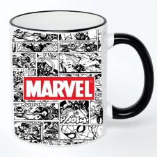 Чашка No Brand Марвел 330 мл Разноцветный (chaska-marvel-6)