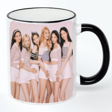 Чашка No Brand girls generation k pop 330 мл Разноцветный (chaskpop-17)