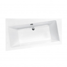 Фото - Ванна акрилова Besco Infiniti 170х110, ліва (соло), без ніг (#WAI-170-NL) Ванна акрилова Besco Infiniti 170х110, ліва (соло), без ніг (#WAI-170-NL)
