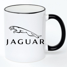 Чашка No Brand Jaguar 330 мл Белый (chaska-ab-10-31)