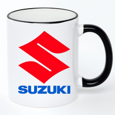Чашка No Brand Suzuki 330 мл Белый (chaska-ab-10-9)