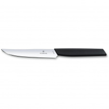 Нож для стейка Victorinox Swiss Modern Steak 12 см Черный (6.9003.12)