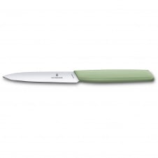 Кухонный нож для очистки Victorinox Swiss Modern Paring 10 см Зеленый (6.9006.1042)