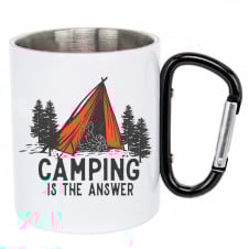 Чашка No Brand 330 мл Белый (chaska-camp-18)