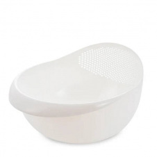 Миска-дуршлаг Lora LVR 009 2в1 White (16604-hbr)