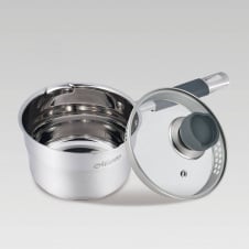 Ковш с крышкой Maestro 1,7 л Серебристый MR-3507-16S