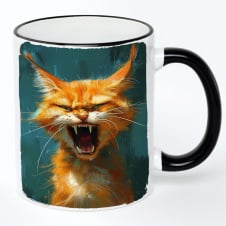 Чашка No Brand Cat 330 мл Разноцветный (chaska-cat-16)
