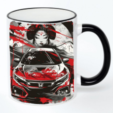 Чашка No Brand Авто 330 мл Разноцветный (chaska-auto-17)
