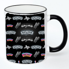 Чашка No Brand san antonio spurs 330 мл Разноцветный (chaskazz-13)