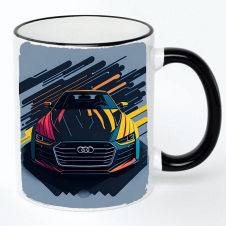 Чашка No Brand Авто 330 мл Разноцветный (chaska-auto-12)