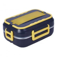 Ланч-бокс с подогревом RIAS SL-E03 1.5L 12V/220V Black-Yellow Харків