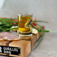 Рюмка Gorillas BBQ Молот 40 мл Прозрачный (gl1) Куйбишеве