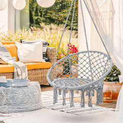 Садовая качеля-гамак Garden Line 80х60х120 см Grey Черновцы