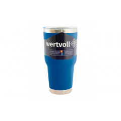 Термокружка Wertvoll 900 мл Yummy Синий (RX-7002BU) Вишневое