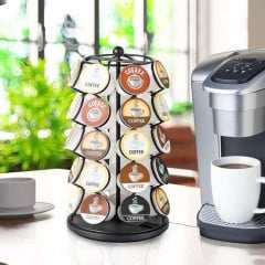 Органайзер-карусель для K-Cup капсул Krups на 35 шт 32х17 см Черный (K-Cup35) Херсон