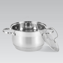 Кастрюля Maestro 8,2 л Серебристый MR-3512-26 Фастів