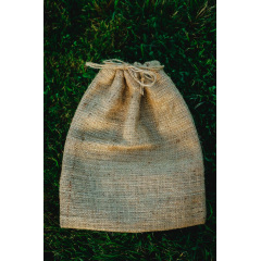 Мешочек декоративный из мешковины на завязке VS Thermal Eco Bag Бежевый Кропивницкий