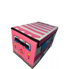 Ящик для хранения игрушек и вещей автобус розовый ice cream HMD 216-10228678 Новомиколаївка