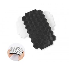 Силиконовая форма для льда VR 22 x 11,5 см Черный (H051357) Кропивницький