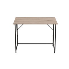 Стол раскладной Морис 900 Ferrum-decor 75x90x50 см Черно-бежевый (MORI902) Измаил