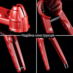 Орехокол универсальный No Brand с конусной чашей для разных орехов 18х5.3 см Красный (GORKOL-RED-1361) Київ