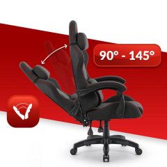 Компьютерное кресло Hell's HC-1014 Black-Red (5907196010347) Одесса