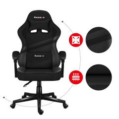 Компьютерное кресло huzaro Force 4.4 Black Бровари