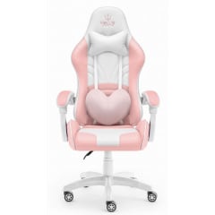 Компьютерное кресло Hell's Rainbow Pink-White (5904204981125) Ровно