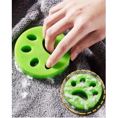 Силиконовая лапка для уборки шерсти домашних животных No Brand ChinaPets D70X5 Зеленый Дрогобыч