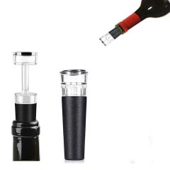 Набор многоразовых пробок для вина Cork 4 шт Черный (H051392-4) Полтава