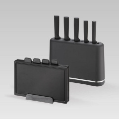 Набор ножей с разделочными досками Maestro MR-1412 9,8х9,8х22 см Black 10 шт Запорожье
