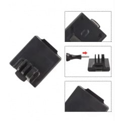 Держатель для экшн-камеры GoPro на шлем типа FAST с площадкой NVG 5x4x2 см Черный (2733117725) Геническ