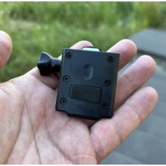 Держатель для экшн-камеры GoPro на шлем типа FAST с площадкой NVG 5x4x2 см Черный (2733117725) Геническ