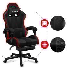 Компьютерное кресло huzaro Force 4.7 RGB Black Житомир