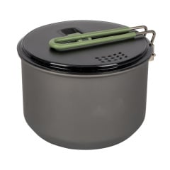 Кастрюля Bo-Camp Explorer Hard Anodized 1L Grey/Green (2200236) Черкассы