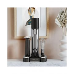 Винный набор Circle Joy Beer and Wine 2 in 1 Bottle Opener Gift Set Черный/хром (CJ-TZ09) Генічеськ