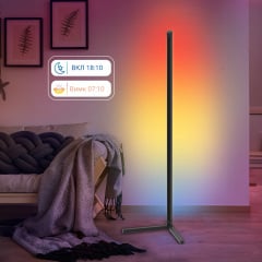 Угловая LED лампа Inspire S003 Pro RGB 67LED Черный Ровно