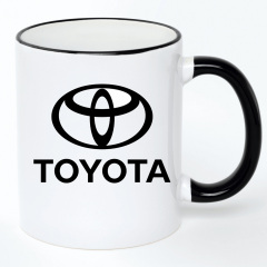 Чашка No Brand Toyota 330 мл Белый (chaska-ab-10-5) Фастов