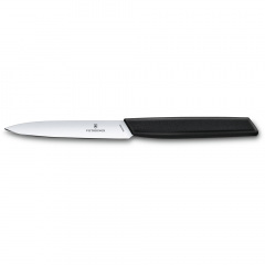 Кухонный нож для чистки Victorinox Swiss Modern Paring 10 см Черный (6.9003.10) Черновцы