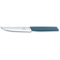 Кухонный нож для стейка Victorinox Swiss Modern Steak 12 см Синий (6.9006.122) Луцк