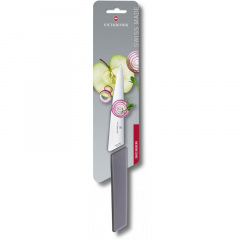 Кухонный нож универсальный Victorinox Swiss Modern Kitchen 15 см Сиреневый (6.9016.1521B) Тернопіль