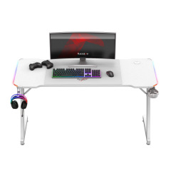 Компьютерный стол huzaro Hero 3.3 RGB 140x60x75 см White Суми