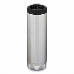 Термокружка Klean Kanteen TKWide Cafe Cap 592 мл Brushed Stainless (1017-1008322) Херсон