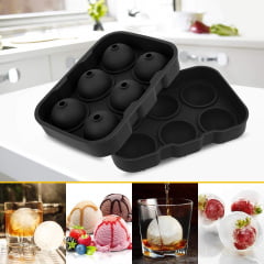 Силиконовая форма для льда VR 18,5 x 12,5 x 4,6 см Черный (H051355) Харків