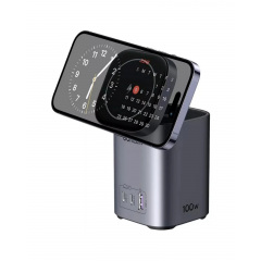 Зарядная станция Ugreen CD342 100W 2-in-1 GaN Charging Station EU Space Gray Измаил