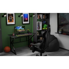 Компьютерный стол huzaro Hero 1.6 120x60x77 см Black Львів