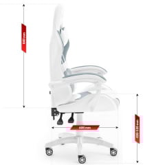 Компьютерное кресло Hell's Rainbow Individual White (5904204981170) Киев