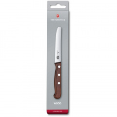 Кухонный нож для томатов Victorinox Wood Tomato & Table 11 см Коричневый (5.0830.11G) Херсон