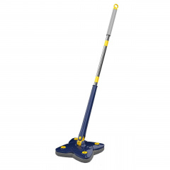 Швабра телескопическая RIAS Mop 360 вращающаяся на 360° с отжимом Blue (3_03919) Луцьк